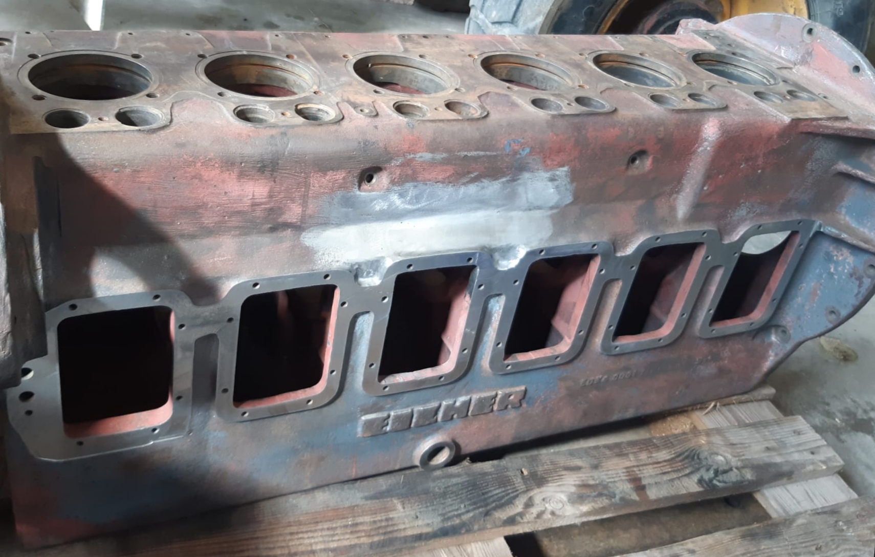 Eicher Motorblock fertig repariert